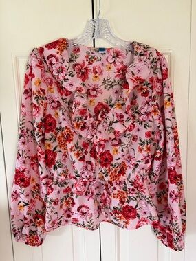 Ruffled Coquette Girl Romantic Y2K Bohemian Vintage Vide Sz S Old Navy